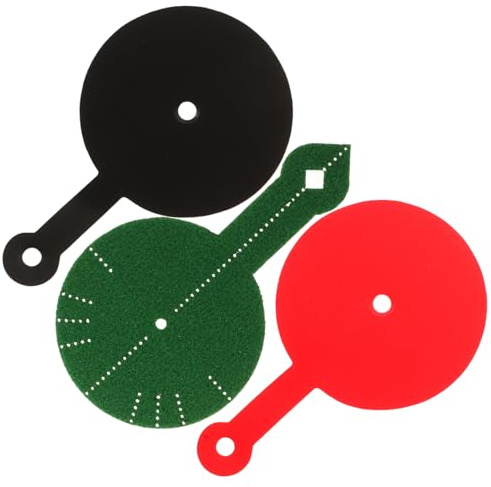 BESTonZON Zieltrainer Glatte Billard 3 aus Stück-Pack Pads Baumwollgewebe Oberfläche Präzise Zielhilfe Zubehör für Pool Spiel für Billardtisch