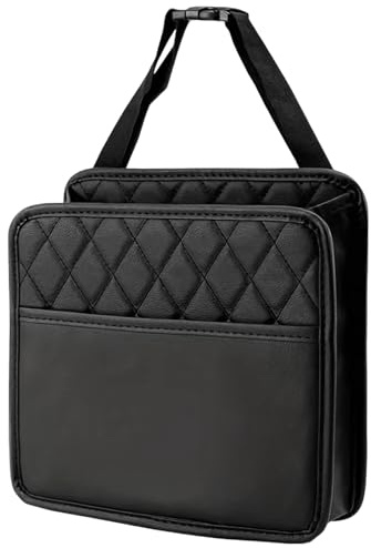 Organisateur de voiture arrière - porte-sac à main de poche de stockage, organisateur de dos de siège multifonctionnel, stockage suspendu à haute capacité | Sac de rangement de voyage de véhicules SUV