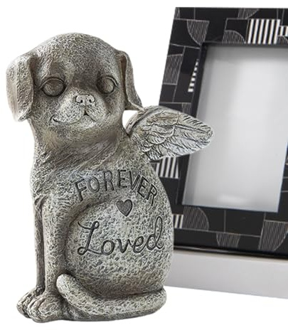 Lápida conmemorativa para perro Estatua de lápida de resina para gatos
