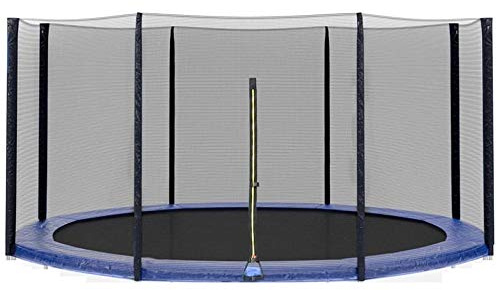 ULTRAPOWER SPORTS Ersatznetz Sicherheitsnetz Trampolinnetz für Trampolin 305cm 6Stangen Schwarz