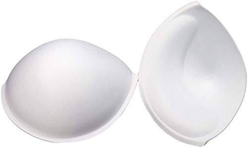 MNJ-TRIMMINGS White Sew in Push up Bra Cup, Premium Quality (B)