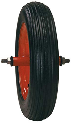 Roues de brouette gonflable jante métal ø 370