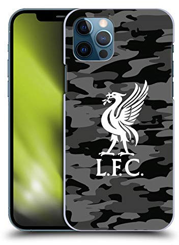 Head Case Designs Offizielle Zugelassen Liverpool Football Club Away Liver Bird Farben Camou Harte Rueckseiten Handyhülle Hülle Huelle kompatibel mit Apple iPhone 12 / iPhone 12 Pro