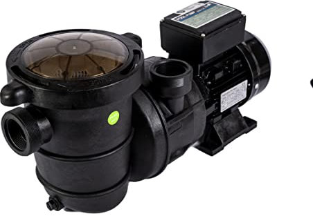 HST Profi Leis Poolpumpe 17 m3/Std, bis 70 m³ Beckengröße, 1000 W, Filterpumpe mit geringer Energieaufnahme zur Kostensenkung, Druckpumpe, Robuste Pool Pumpe mit Filter und Vorfilterfunktion