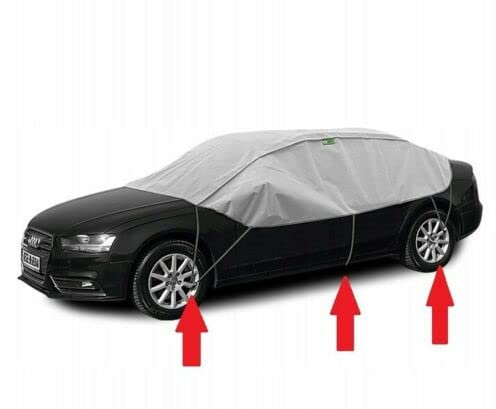 Kegel Blazusiak Halbgarage L Frostschutz UV Schutz Sonnenplane Kompatibel mit Arteon