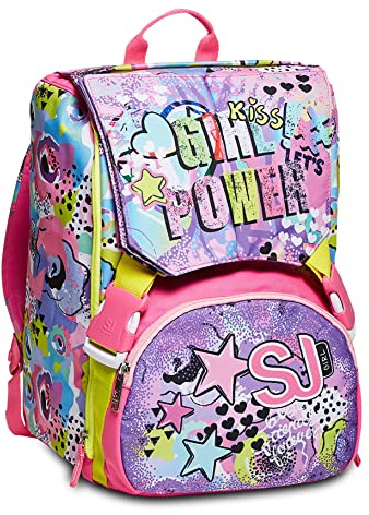 SJ GANG STYLE JAM GANG Girl Power Zaino, Bambine e ragazze, Rosa, Taglia unica