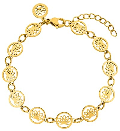 Purelei Recognition Armband – Elegantes, verspieltes Damen Armband – Edelstahl – Verstellbare Länge 16-19 cm – Hawaiianisch inspiriert & wasserfest
