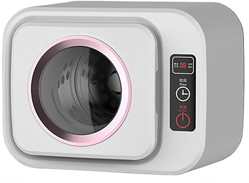 Mini secadora de ropa portátil eléctrica, secadora de ropa, secadora de ropa compacta de carga frontal, bajo nivel de ruido, para viajes, apartamentos, dormitorios de estudiantes, hoteles, hogar