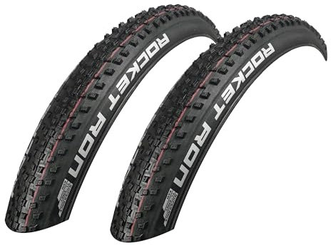 2X Schwalbe Rocket Ron 57-584 SuperRace Faltreifen 27.5x2.25 Fahrradreifen