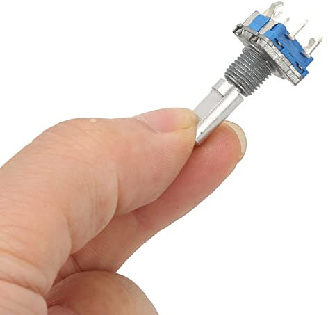 10 Stück EC11 Drehgeberschalter, Digitales Potentiometer mit Schalter, 5-polig, Stabile Leistung, Verwendet in der Automobilelektronik