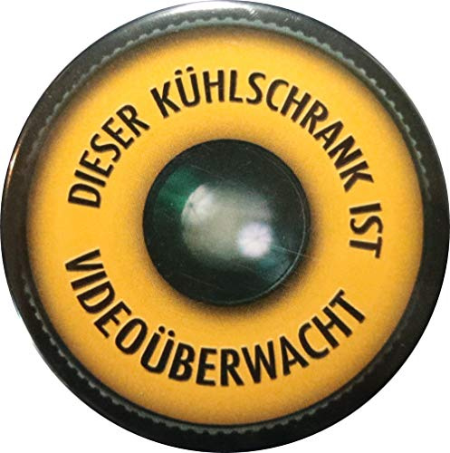 Kühlschrankmagnet Sprüche & Humor Dieser Kühlschrank ist videoüberwacht