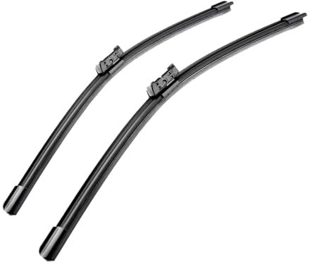 FULUSIC Balais D'essuie Glaces Auto Balai D'essuie-Glace Avant pour Tesla pour Modèle 3 2018–2022 Brosses Balai D'essuie-Glace Voiture Lave-vitre Avant Pièces Automobiles Lame D'essuie Glace