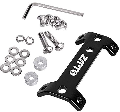 Aluminum Alloy Double Headed Bottle Cage Extender Mountain Bike Water Bottle Cage Mount Holder