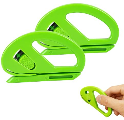2 Pack Wrapping Paper Cutter,Sliding Gift Wrap Cutter for Wrapping,Effortless Gift Wrap Cutter,Paper Cutting Tool