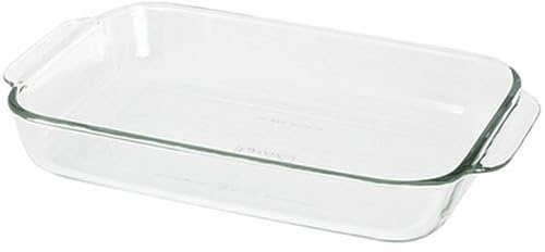 Pyrex, Piatto di vetro oblungo blu