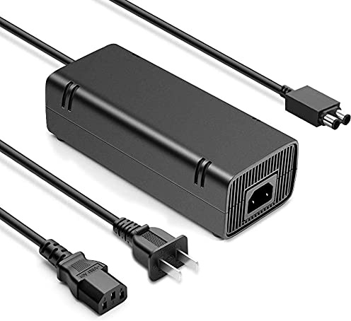 VBESTLIFE Universal Power Supply Brick Charger, Cable de alimentación para 360 Slim (EU)