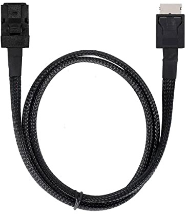 CY Cable OcuLink PCIe PCI-Express SFF-8611 4i auf Mini HD SFF-8643 SSD-Datenkabel 50 cm
