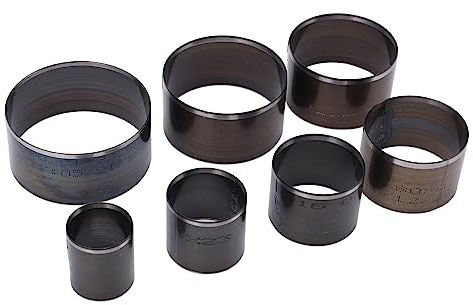 7-teiliges Leder-Stanz-Set, Loch Emporte Stück Outil, Hohlstanzer, Leder-Stanzwerkzeug, Runde Form, Stanzform, Stanzwerkzeug-Set für DIY-Lederhandwerk