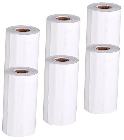 Angoily Rouleaux De Papier Pour Imprimante Thermique Recharge Pour Appareil Photo Instantané Lot De 6 Papier De Transfert Photo Pour Garçons Et Filles Robuste Et Décoratif