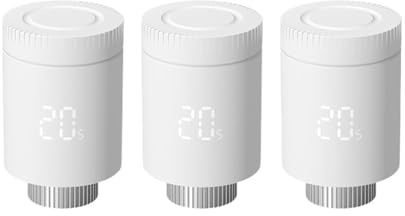 3.0 Termostatventil Radiatortermostatventil Ansluten Termostathuvud(TRV331 3PCS)