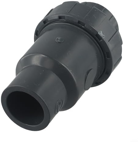Clapet anti-retour pour piscine en PVC 32 mm pour protection anti-refoulement – Pièce d'équipement de rechange compatible avec piscines hors sol, Pon