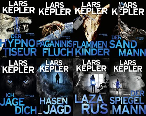 Die Kommissar-Joona-Linna-Reihe Band 1-8 plus 1 exklusives Postkartenset