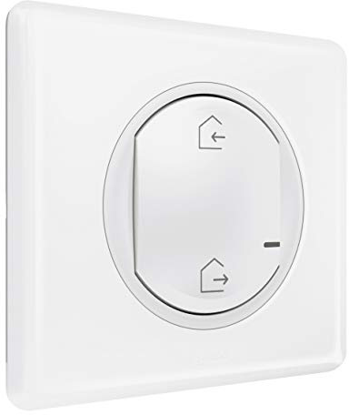 Commande Générale Départ/Arrivée pour Contrôle Associé de Lumières, Volets Roulants, Prises Connectées - Installation Connectée Dooxie with Netatmo Complet - Finition Blanc - 199166 - Legrand