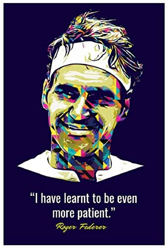 Puzzle für 200 Teile Tennisstar Roger Federer Sportlegende (29) Holz Puzzlespiel Erwachsenen und Kinder puzzle Poster 200 Piece 13.7x9.8inch(35x25cm) Kein Rahmen