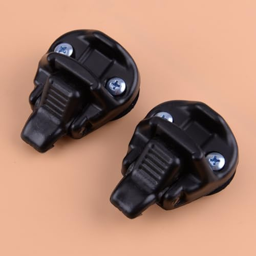XIBANY car part 2PCS Car Door Window Slide Glass Lock Buckle Hook Clips Fit For Mitsubishi L300 Pajero Montero Mk2 1991-1995 1996 1997 1998 1999 car part