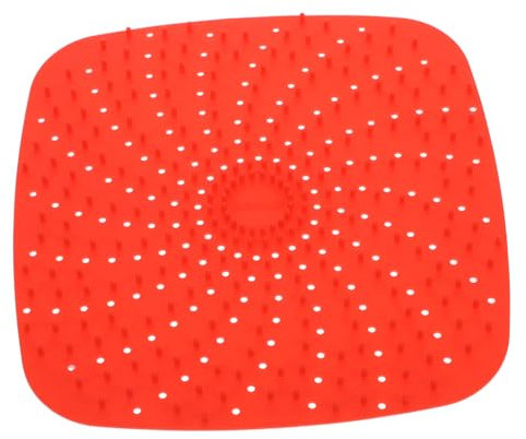 Alipis 3pcs Reusable Silicone Baking Mat Air Fryer Accessory Non-Stick Steamer Pad