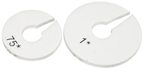 DIYEAH 2pcs Acrylic Sewing Gauge Ruler for Patchwork Diy, Quilting Tools and Clothing Design, Home Sewing Supplies for Professional Fabric Measurement