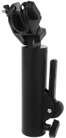 TOKIDNY Adjustable Umbrella Holder Clamp for Golf Cart Lightweight and Portable Umbrella Clip for Chairs and Trolleys for Weather Conditions