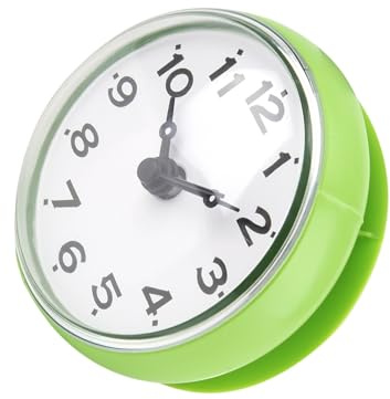 Reloj de Ducha, Reloj de Baño Temporizador de Ducha Succión de de Baño (Green)