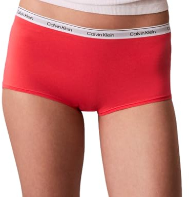 Calvin Klein Women’s Hipster Boyshorts with Logo Waistband