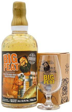 Big Peat - Hanukkah Edition 2021 Islay Blended Malt - Whisky 70cl 52.8% ABV (Includes Tasting Glass)