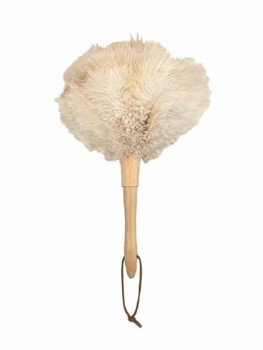 Ostrich feather dust collector, household dust removal tool, South African ostrich feather dust removal tool. (11.02inch)