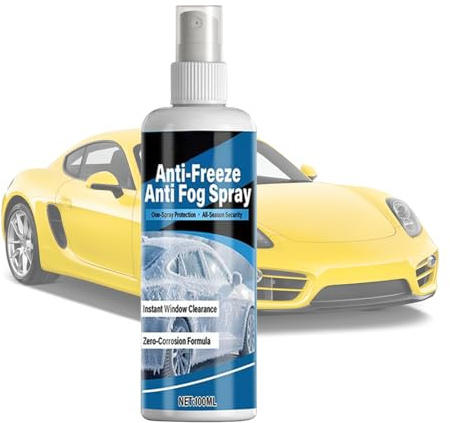 Désembueur Pour Vitres De Voiture – Spray Anti-buée Et Antigel Pour Pare-brise | Rétroviseur Agent De Glaçage Instantané Porte De Douche À Domicile | Clear Vision Cleaner Liquide Sans Traces Pour Auto