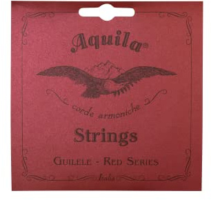 Aquila Reds Gitarrenset aecGDA A-Stimmung, Natural, 133c
