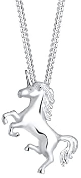 Elli Collier Femme La Magie des Licornes en Argent Sterling 925