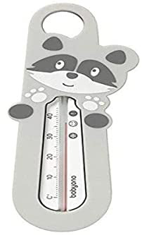 Babyono Baby Bad Thermometer - schwimmender Badethermometer (grau), 1 Stück (1er Pack)