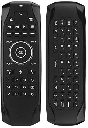 Air Mouse Keyboard, 2.4G Wireless Voice Remote Control, for Computer/Smart Television/Android TV Box, Game Handle with Motion Sensing, IR Learning