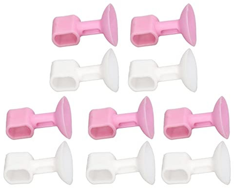 10Pcs Washer Door Prop Rubber Washing Machine Door Holder, Keep Front Load Washer Door Open and Dry to Prevent Odor Fits Most Washing Machines