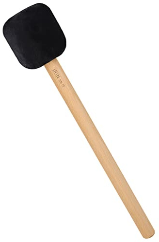 Vaguelly 1stücke Drum Mallet Mit Langem Holzgriff Weichem Filzkopf Geeignet Für Percussion Und Verschiedene Musikstile Für Bassdrum Und Schlagzeugzubehör