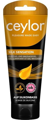Ceylor Silk Sensation 100ml parabenfreies Gleitgel ohne tierische Inhaltsstoffe
