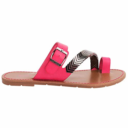 CHATTAWAK 11Magnoliafucshia38, Ciabatte Donna, Fucsia, 38 EU