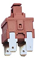 2 Pin 4 Pin Interruttore di alimentazione Pulsante On Off KAN-L5 Interruttore 7,5A 250V AC 15A 125V AC Scaldabagno Aspirapolvere Interruttore autobloccante (4 Pin)