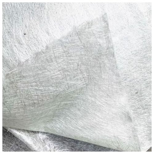MFLCBK Fibra di Vetro Vetroresina Mat 300g/m² Tappetino Tessuto in Fibra di Vetro per Resine in Poliestere 1m di Larghezza per Barche, Auto, Tetti