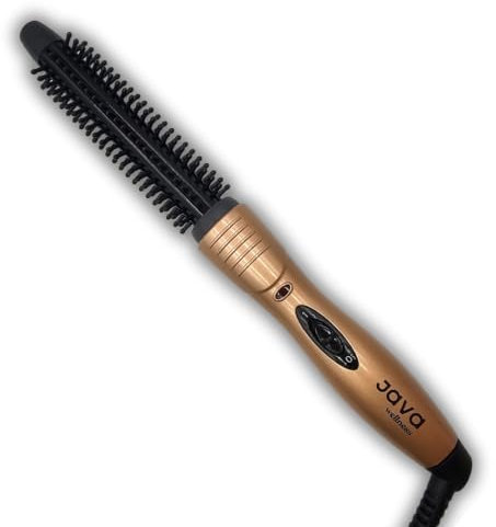 3 PAGEN® Lockenstab elektrisch, Haar-Styler für Volumen, Locken & Wellen, Haarstyler geeignet für langes und kurzes Haar, Bronze-Schwarz, inkl. Ein-/Ausschalter mit LED-Anzeige, Kunststoff