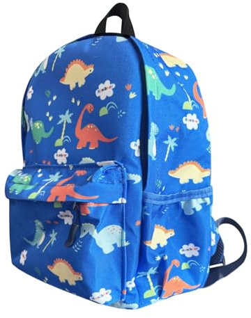 Asheyya Dinosaur Backpack Boy, Mini Dinosaur Bag for Boys Girl (Light Blue)