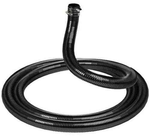 25mm 3 Metre + Clips Pond Hose Pipe Water Butt Corrugated Flexible PVC Garden for Fish Fountain Filter Pump Tubing